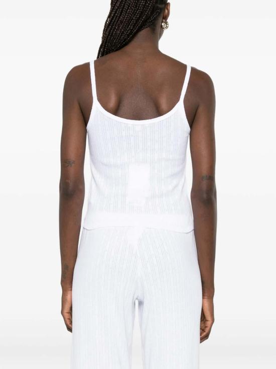 26FW 스포티앤리치 민소매 티셔츠 TO11076326WHITE - SPORTY & RICH