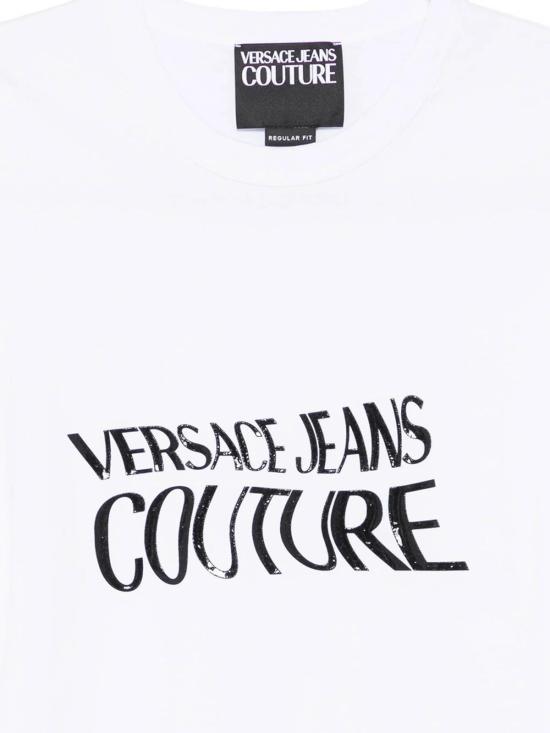 26SS 베르사체 반팔 티셔츠 80GAHE04CJ00E003 White - VERSACE