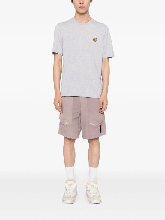 26SS 메종키츠네 폭스 헤드 레귤러 티셔츠 PM00107KJ7026LGGRE Grey - MAISON KITSUNE