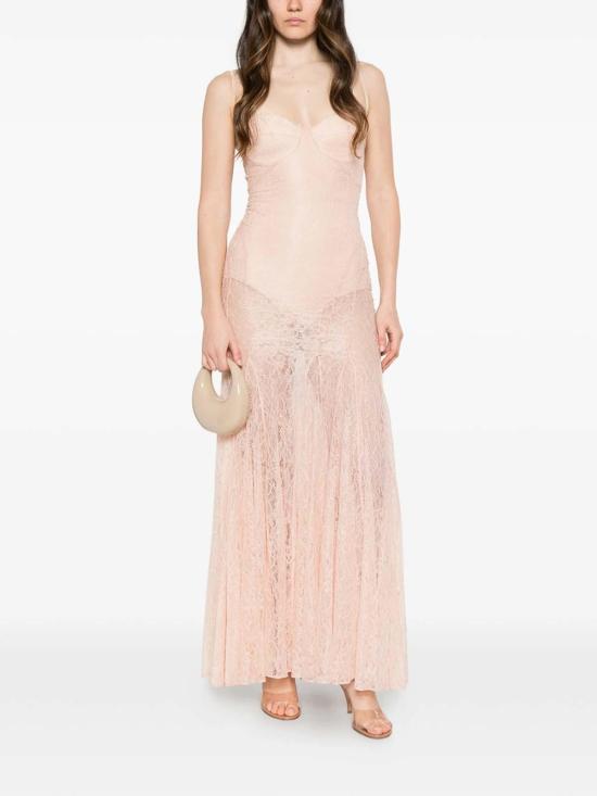 26SS 엘리자베타프랜치 롱 원피스 ABR0862E2EA1 Nude Neutrals - ELISABETTA FRANCHI