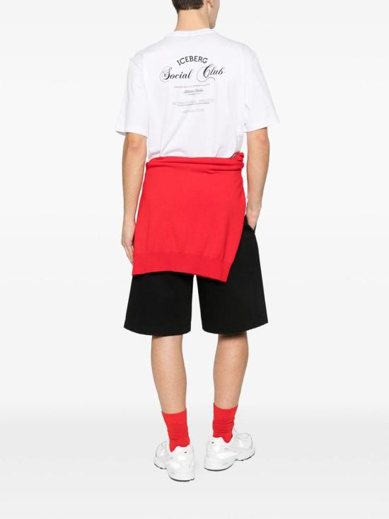 26SS 아이스 비 아이스버그 반팔 티셔츠 F02063251101 White - ICE B ICEBERG