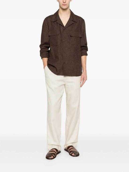 26SS 캘빈클라인 팬츠 LV04LF619GOATME Taupe - CALVIN KLEIN