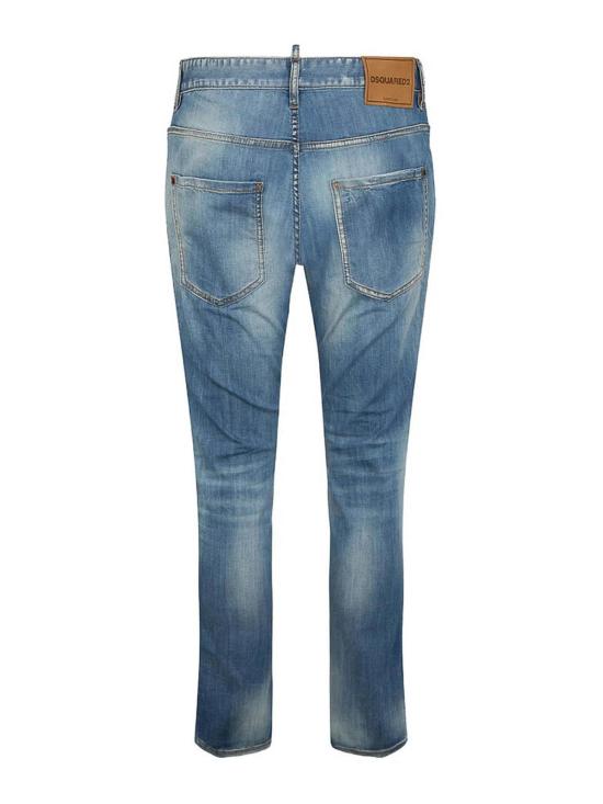 26SS 디스퀘어드2 스트레이트 팬츠 S30341S71LB1753470 Blue - DSQUARED2