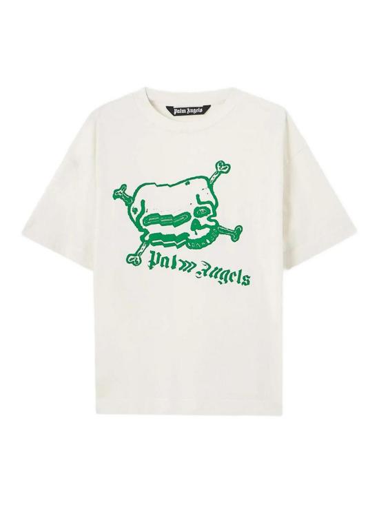 26SS 팜앤젤스 반팔 티셔츠 PMAA109S26JER0040355 White