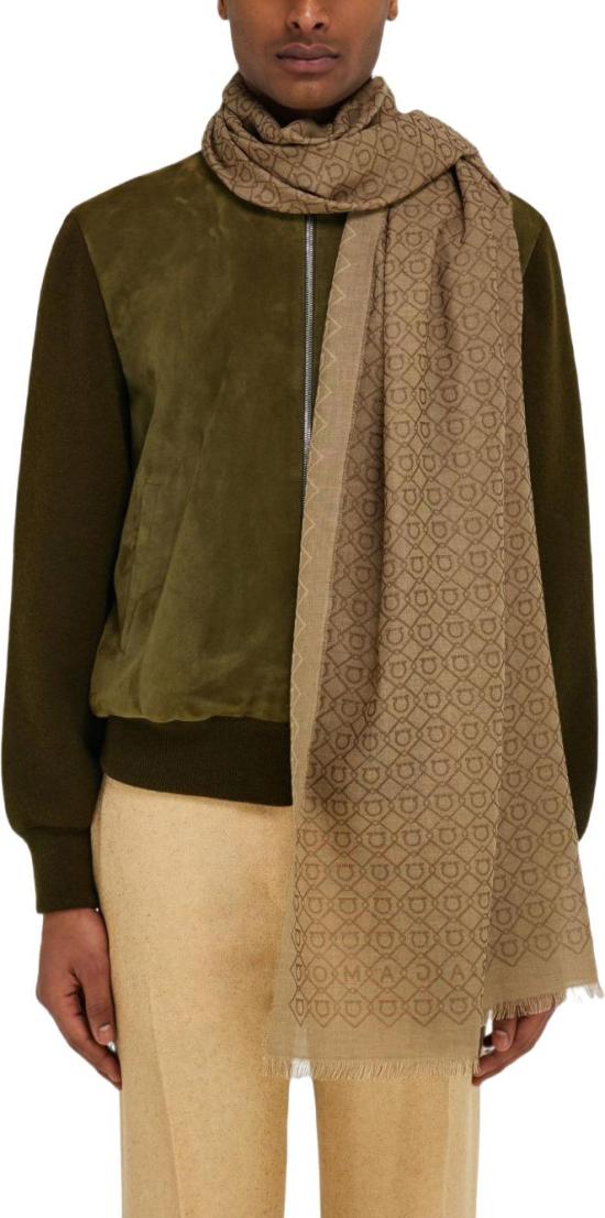 26FW 살바토레 페라가모 머플러/스카프 520186795492002 BEIGE - SALVATORE FERRAGAMO