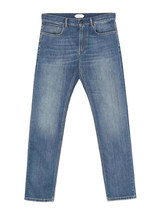 26SS 베르사체 스트레이트 팬츠 1A1783710243631D800 Blue