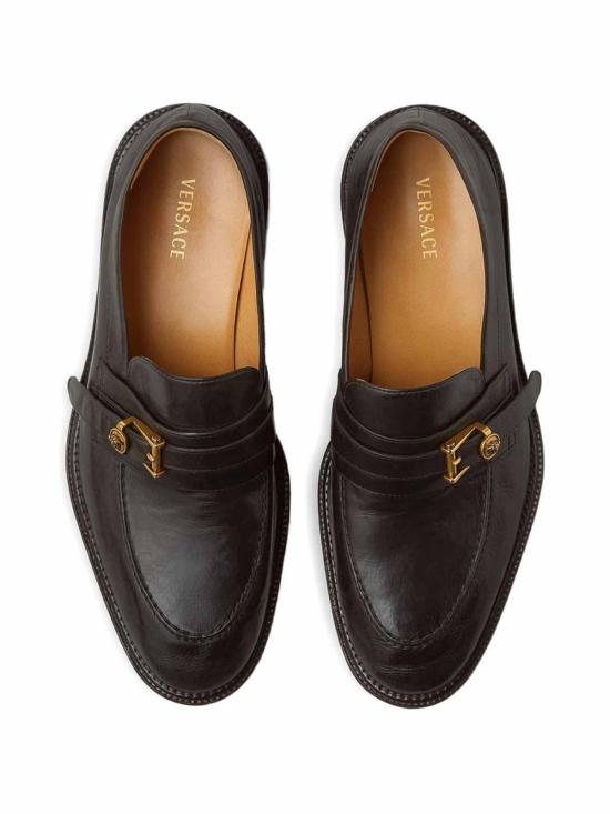 26SS 베르사체 로퍼 1A1729110233191NB3J Brown - VERSACE