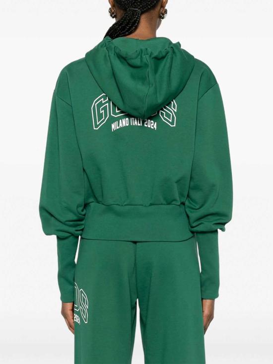 26SS 지씨디에스 후드 티셔츠 C1WEQE122F004 Green - GCDS