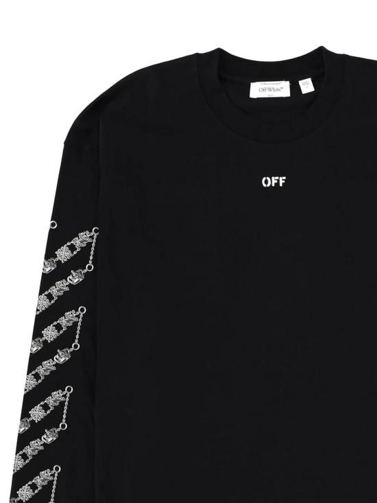26SS 오프화이트 반팔 티셔츠 44MAB09CS26J001001 Black - OFF WHITE