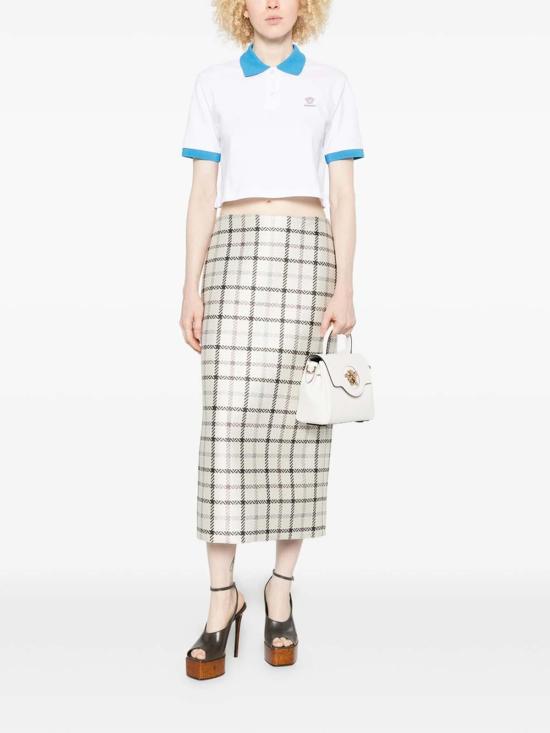 26SS 베르사체 폴로 티셔츠 1A1768110245172W9H0 White - VERSACE