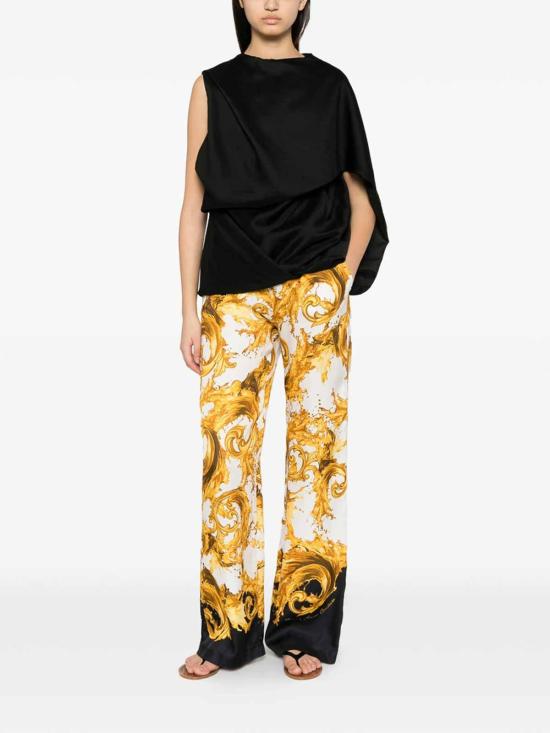 26SS 베르사체 팔라초 팬츠 80HAA1P2NS833GL1 White - VERSACE