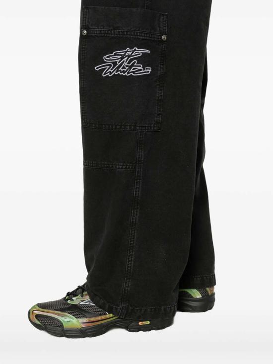 26SS 오프화이트 팬츠 44XCF04ES26F001001 Black - OFF WHITE