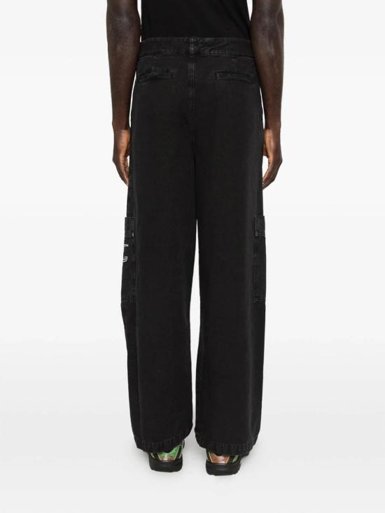 26SS 오프화이트 팬츠 44XCF04ES26F001001 Black - OFF WHITE