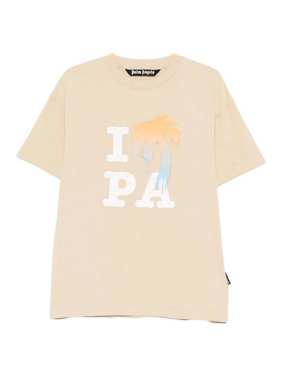 26SS 팜앤젤스 반팔 티셔츠 PMAA109S26JER0076101 Beige