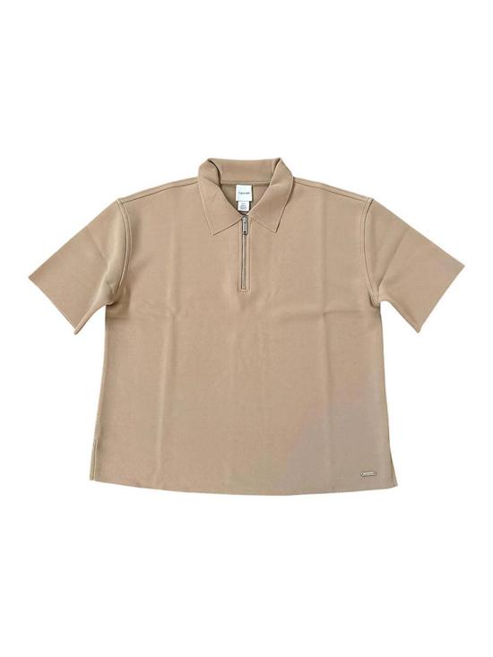 26SS 캘빈클라인 폴로 티셔츠 LV044E241GTANNI Brown