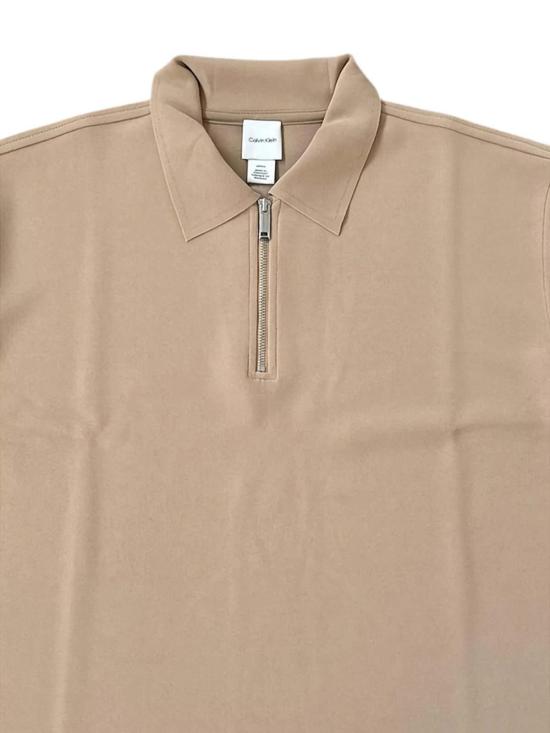 26SS 캘빈클라인 폴로 티셔츠 LV044E241GTANNI Brown - CALVIN KLEIN