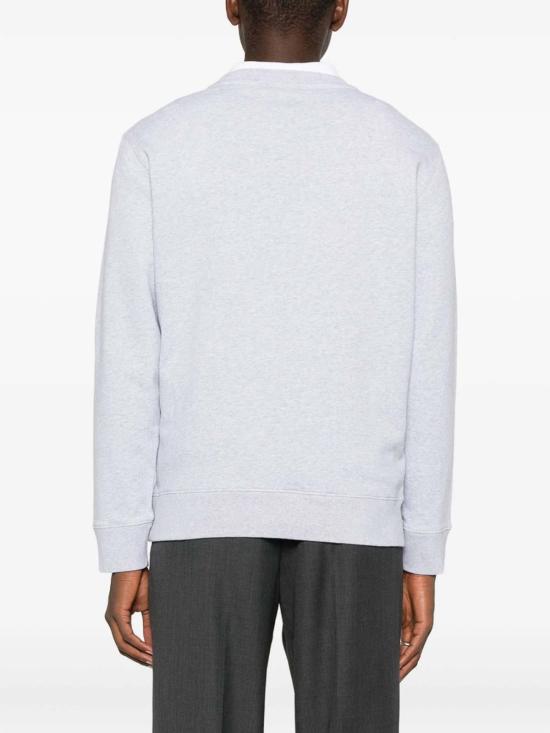 26SS 메종키츠네 폭스 헤드 레귤러 폴로 티셔츠 PM00303KM0340LGREY - MAISON KITSUNE