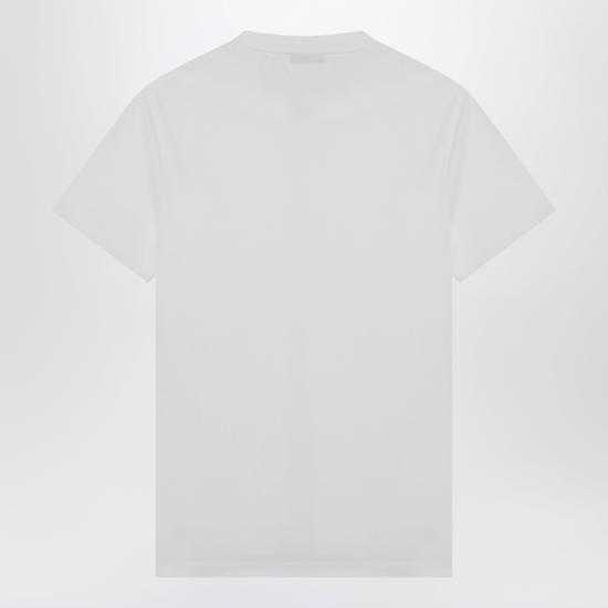 26FW 프라다 코튼 저지 티셔츠 UJM49211CD White - PRADA
