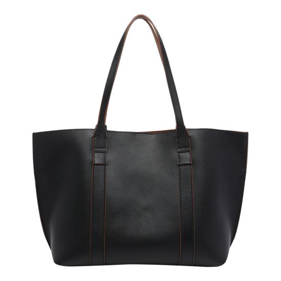 26FW 호간 토트백 KBW01WA0300 UZU7E25 Black - HOGAN