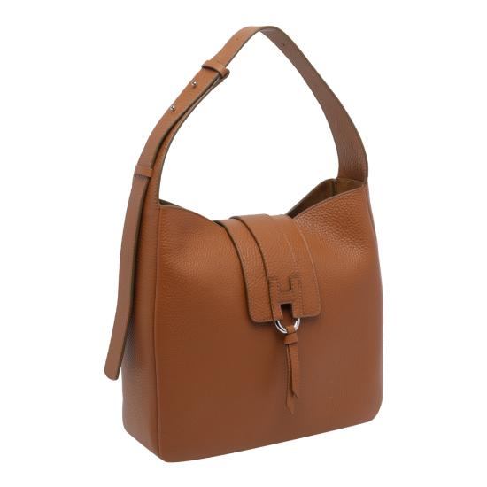 26FW 호간 토트백 KBW01XS0200 TH1S018 Brown - HOGAN