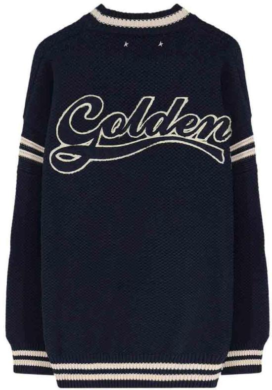 26FW 골든구스 스웨터 GMP02863P00267250486 NAVY - GOLDEN GOOSE