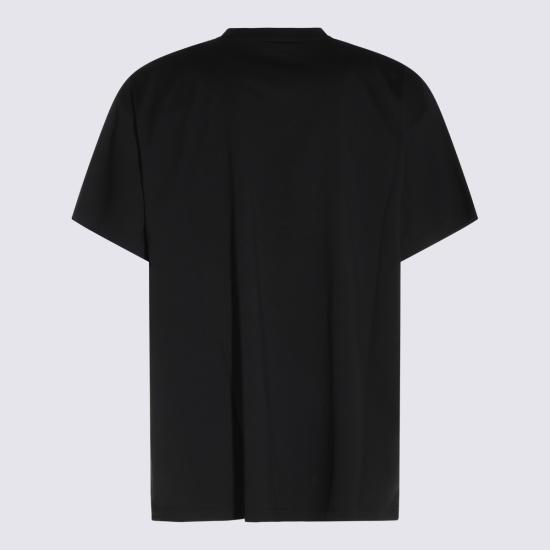 26FW 발렌시아가 더 도어 오버사이즈 티셔츠 850345 TUVO41000 BLACK - BALENCIAGA
