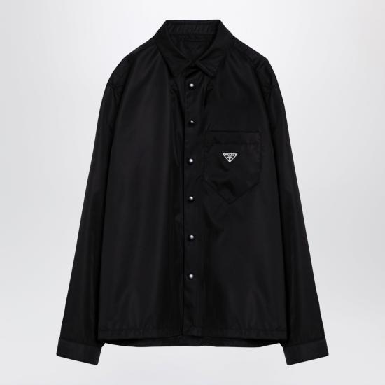 26FW 프라다 긴팔 셔츠 SC514OOO1WQ8 Black
