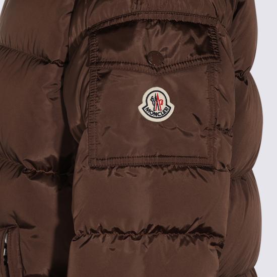 26FW 몽클레어 클래식 후드 다운 패딩 자켓 L20911A53600 539ZD262 CHOCOLATE - MONCLER