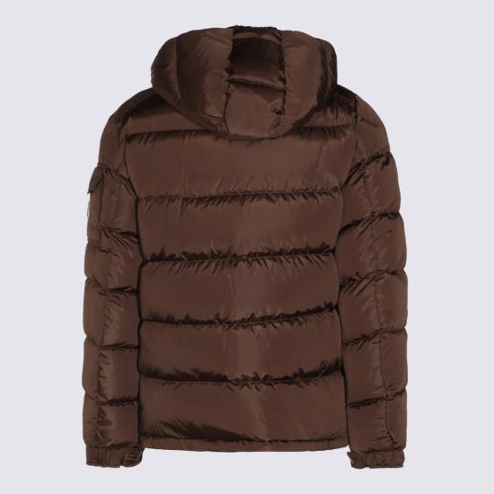 26FW 몽클레어 클래식 후드 다운 패딩 자켓 L20911A53600 539ZD262 CHOCOLATE - MONCLER