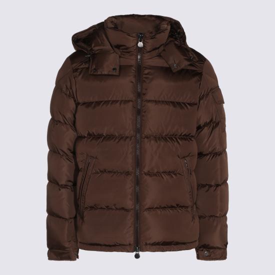 26FW 몽클레어 클래식 후드 다운 패딩 자켓 L20911A53600 539ZD262 CHOCOLATE - MONCLER