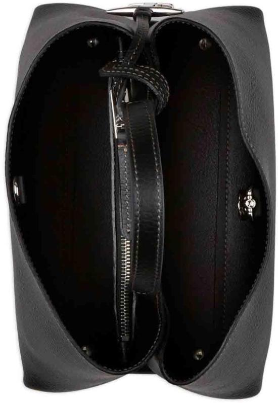 26FW 토즈 마이크로 토트백 XBWAPAEL000QRIB999 BLACK - TODS