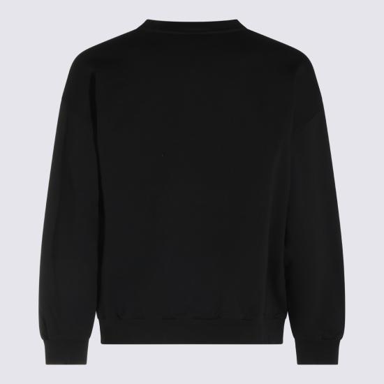 26FW 발렌시아가 팜트리 그래픽 스웻셔츠 A0016M TUVR11000 BLACK - BALENCIAGA