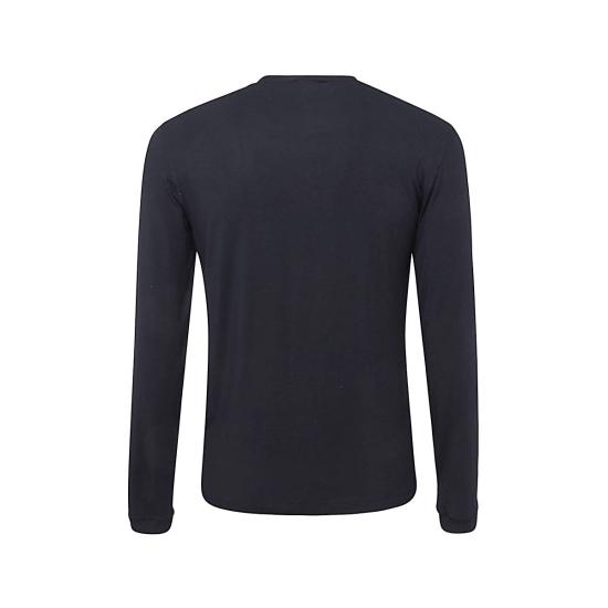 26FW 조르지오 아르마니 긴팔 티셔츠 3GST51 SJP4ZUBSG NAVY - GIORGIO ARMANI