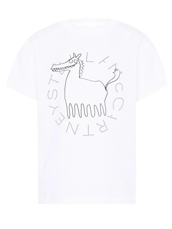 26FW [키즈] 스텔라 맥카트니 티셔츠 TZ8P41 Z3931 100 WHITE