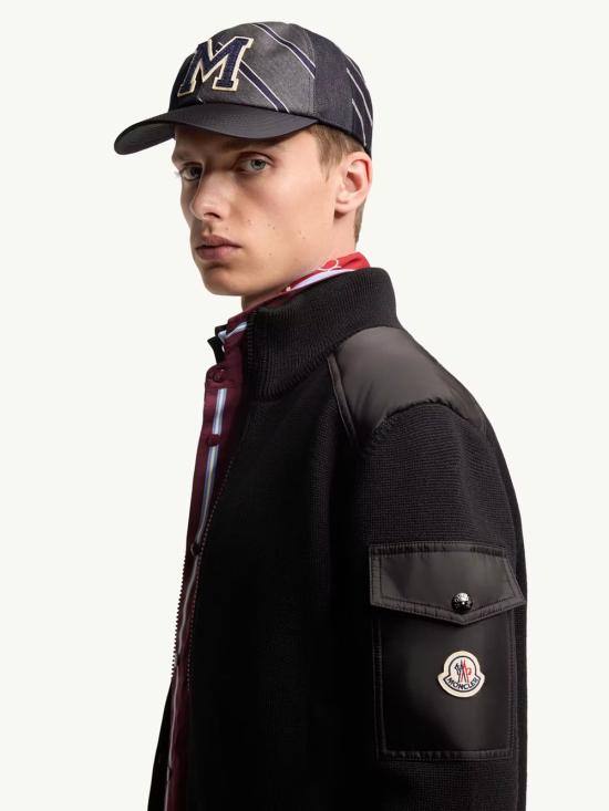 26FW 몽클레어 가디건 L20919B00003 M1131 999 BLACK - MONCLER