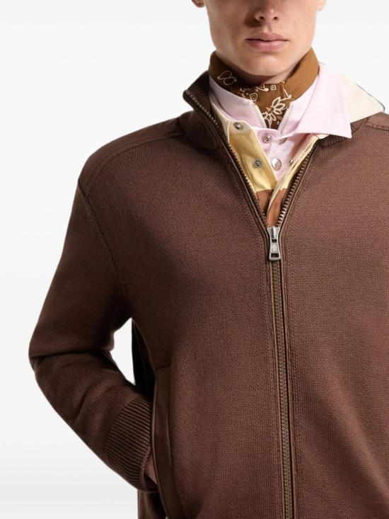 26FW 몽클레어 가디건 L20919B00003 M1131 262 BROWN - MONCLER