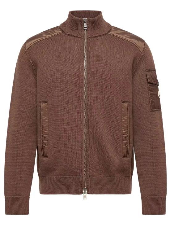 26FW 몽클레어 가디건 L20919B00003 M1131 262 BROWN