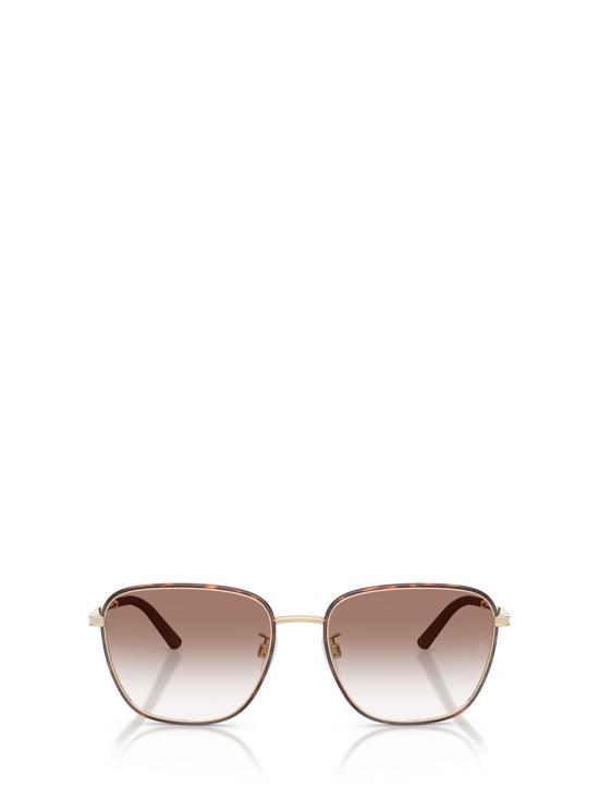 26FW 올리버피플스 선글라스 OV1378S 524513 BRUSHED GOLD DARK MAHOGANY
