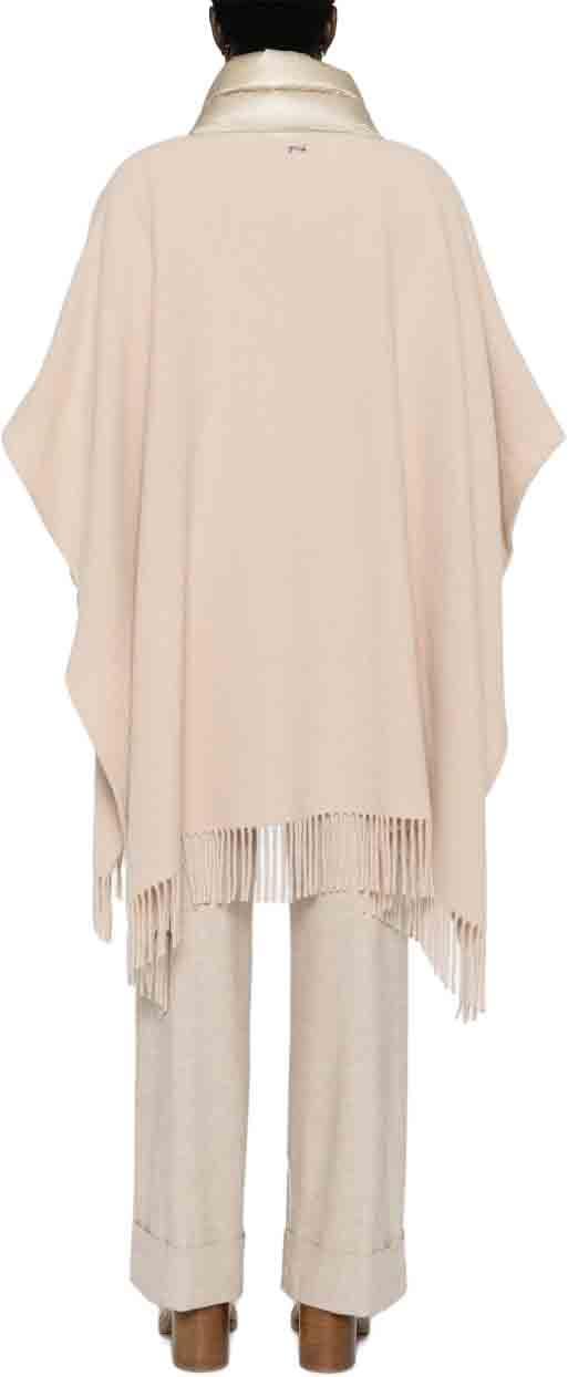 26FW 에르노 퀼티드 포켓 판초 GC00066DR333951982 BEIGE - HERNO