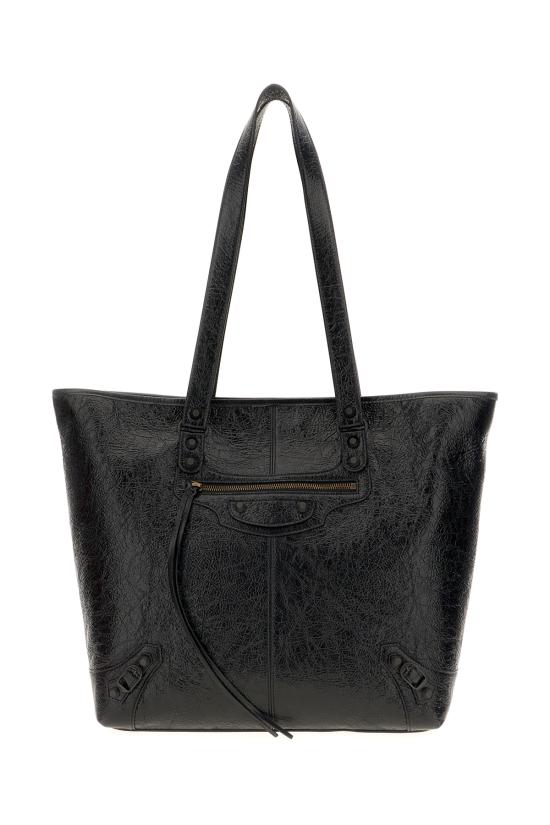 26FW 발렌시아가 숄더백 8731742ABEK 1000 BLACK