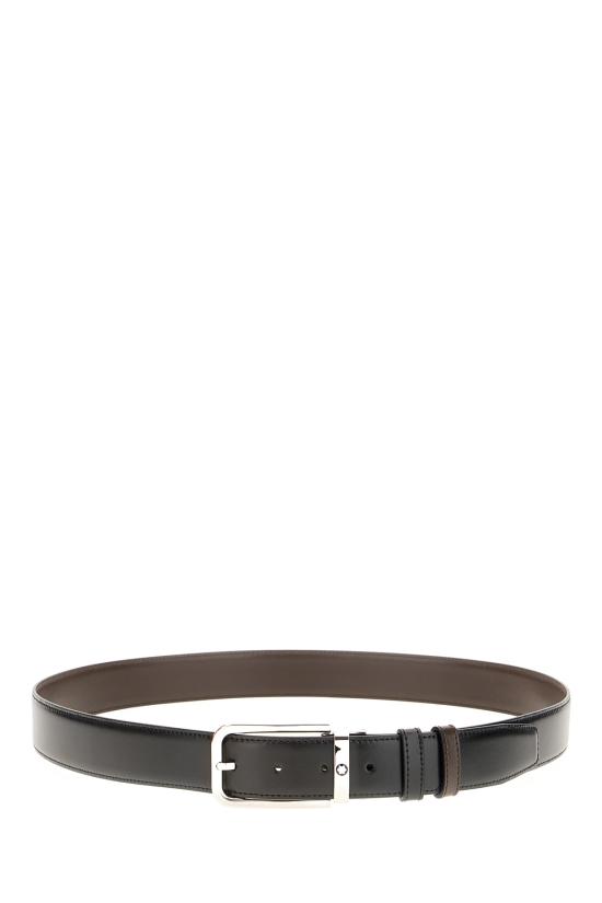 26FW 몽블랑 가죽 벨트 223407 BLACKBROWN BLACK BROWN