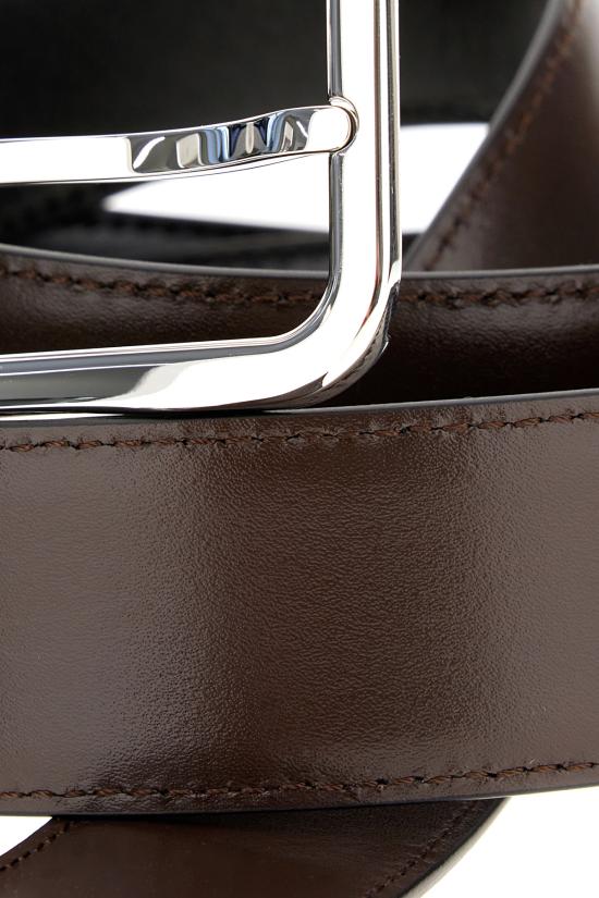 26FW 몽블랑 가죽 벨트 223407 BLACKBROWN BLACK BROWN - MONTBLANC