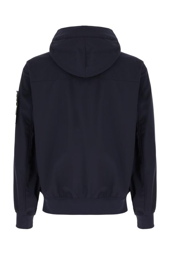 26FW 스톤 아일랜드 라이트 소프트 쉘 R E.다이 테크놀로지 리사이클 폴리에스터 후드 자켓 S154100118S0A22 V0020 NAVY BLUE - STONE ISLAND