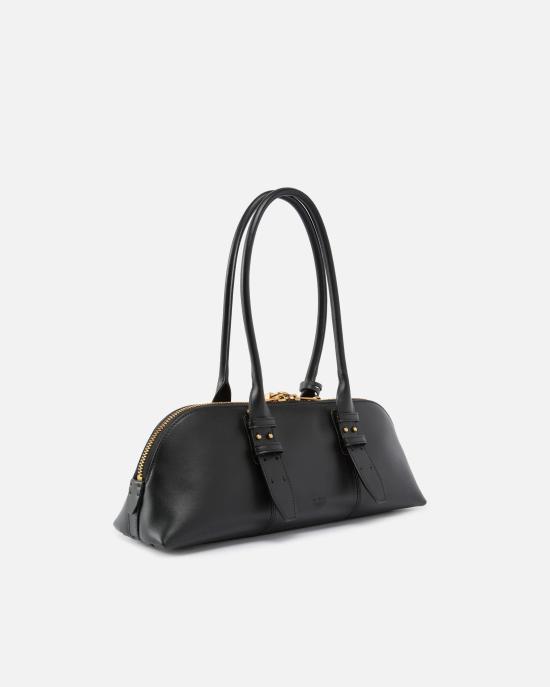 26FW 핑코 토트백 106169A0QO Z99Q Nero antique gold - PINKO