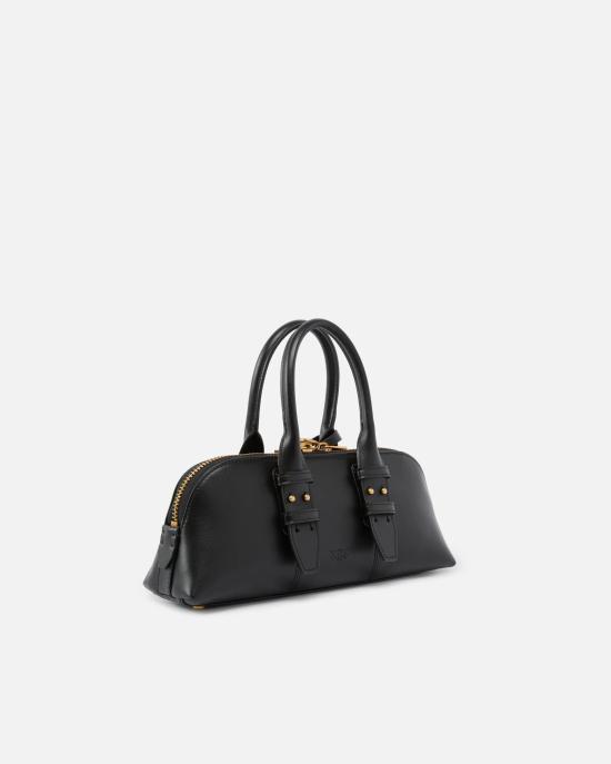 26FW 핑코 토트백 105334A0QO Z99Q Nero antique gold - PINKO