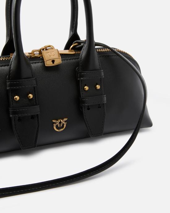 26FW 핑코 토트백 105334A0QO Z99Q Nero antique gold - PINKO