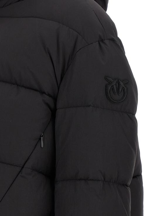 26FW 핑코 패딩 기자  재킷 블랙 - PINKO