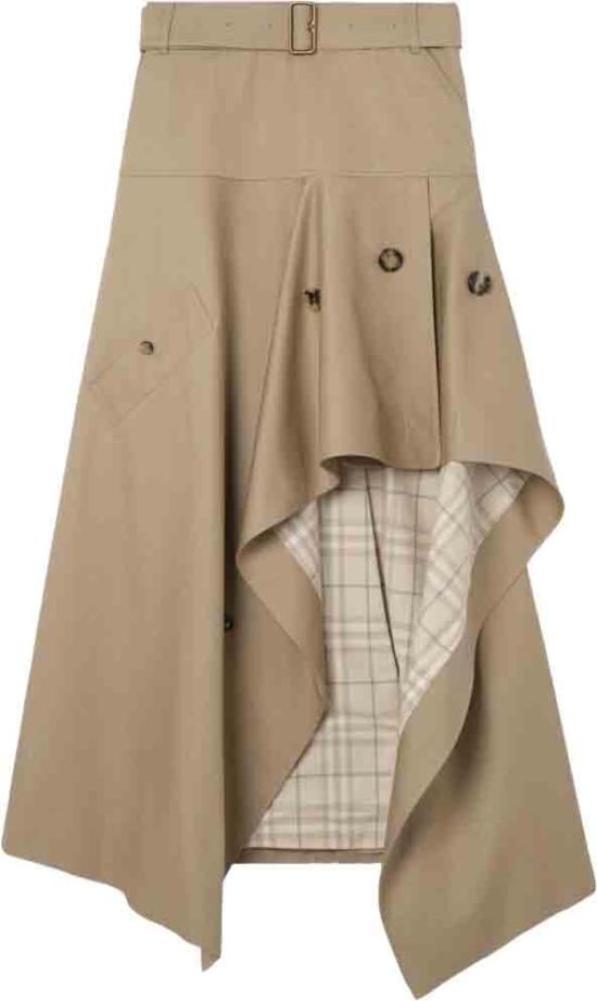 26FW 버버리 롱 스커트 8127157C5956 BEIGE