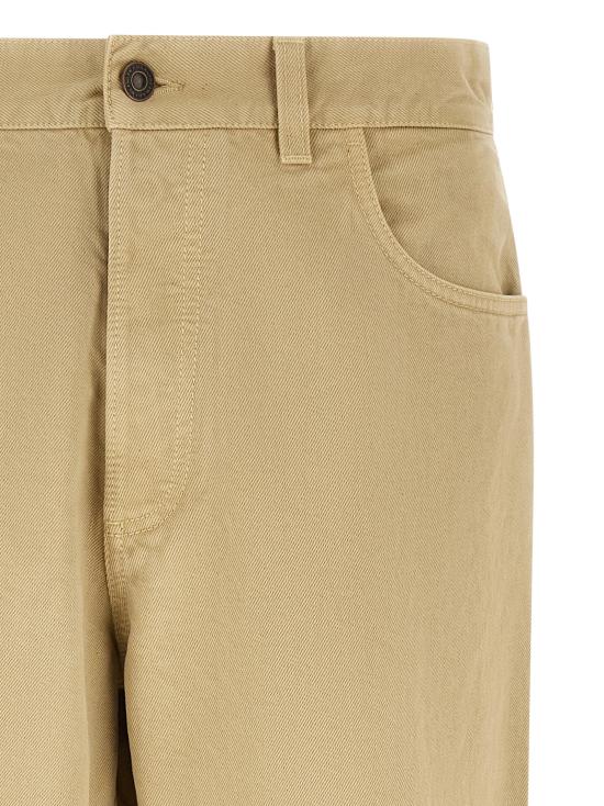 26FW 프라다 데님 팬츠 GEP446SUMO1954F0630 Beige - PRADA
