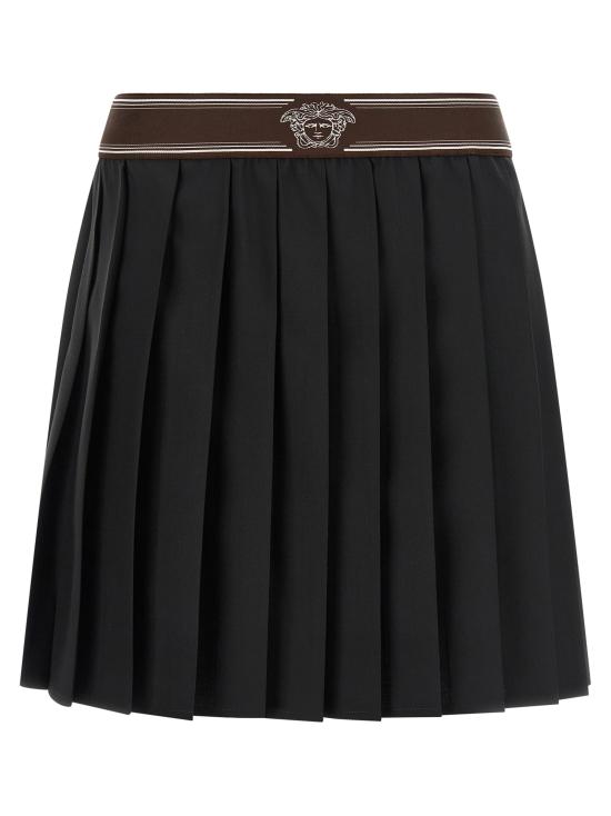 26FW 베르사체 숏 스커트 10258811A176691B000 Black